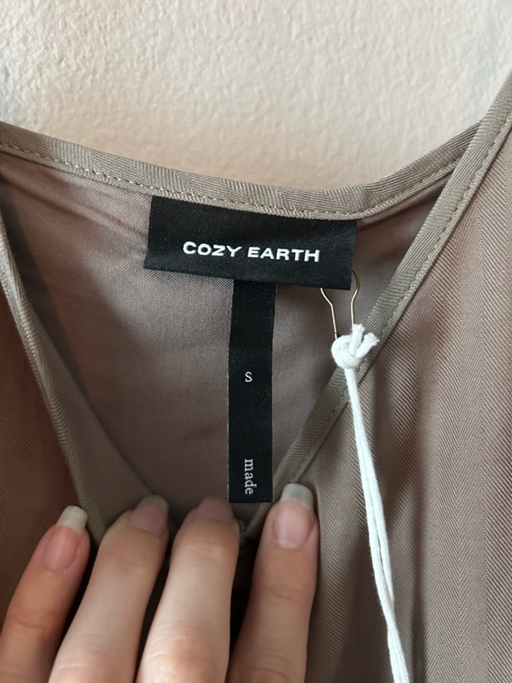 Cozy Earth | Womens Sunset Gathered Dress - Picture 5 of 5
